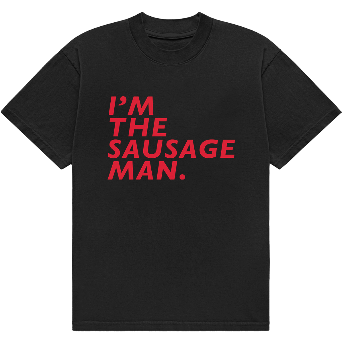 Sausage Man Tee (Black)