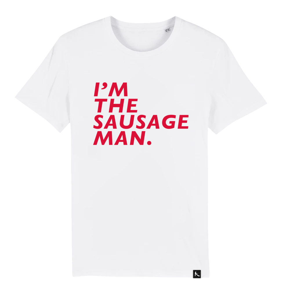Sausage Man Tee (White)