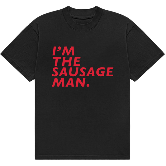 Sausage Man Tee (Black)
